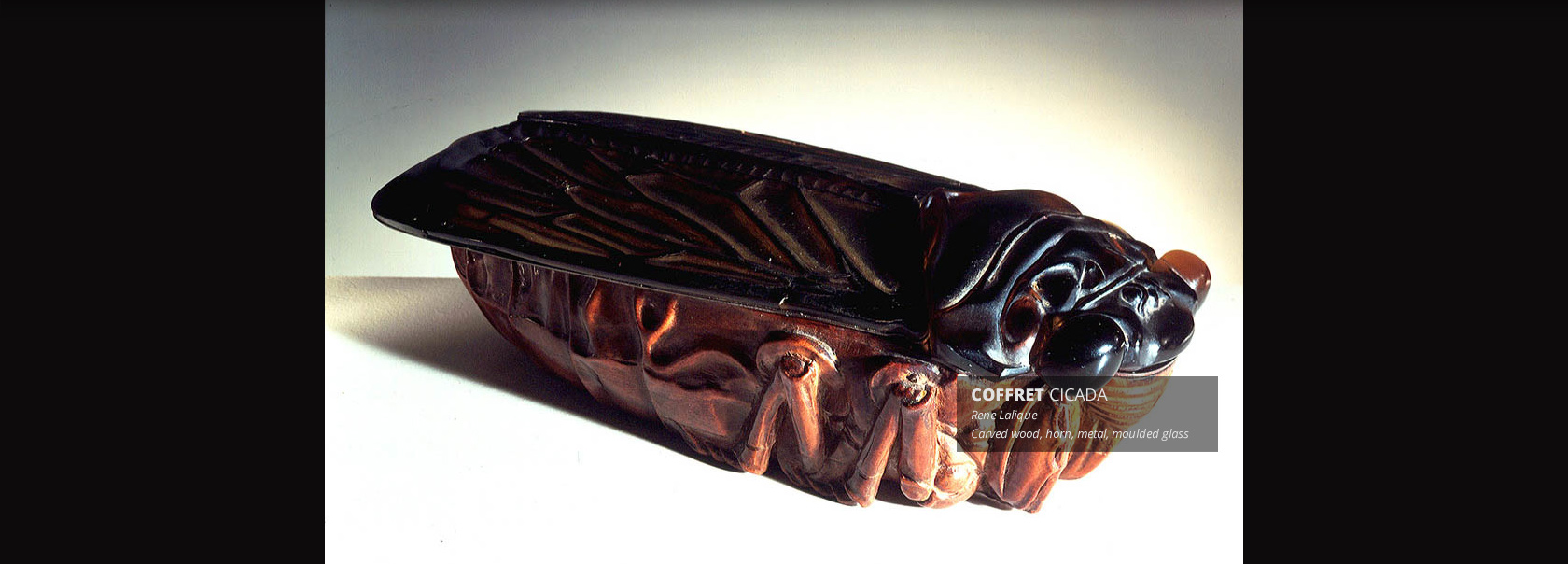 Coffret Cicada by Rene Lalique